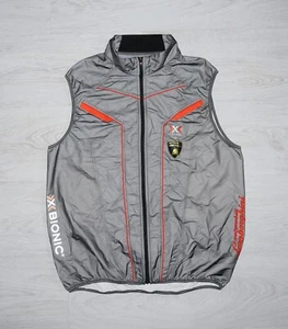 X-BIONIC x LAMBORGHINI Mens RARE Running Superleggera Ow Vest Jacket Size L - Picture 1 of 10