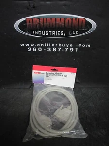 NEW IN BAG GC ELECTRONICS PRINTER CABLE DB-25 CEN-36 DUAL MALE SHIELDED 26 GAUGE - Picture 1 of 4