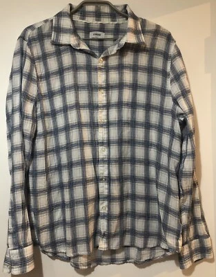 Elwood Long Sleeve Button Up Shirt Mens Size XL 100% Cotton Plaid Check - Image 1 of 4