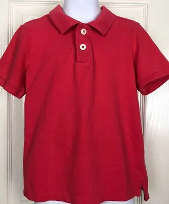 Polo Arizona Jean Co para niños talla 6 coral manga corta Foto 1 de 4