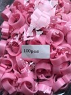 100 x COLOURED 8MM PLASTIC PIGEON LEG CLIP CLICK RINGS BANDS BREEDER STOCK LOFT