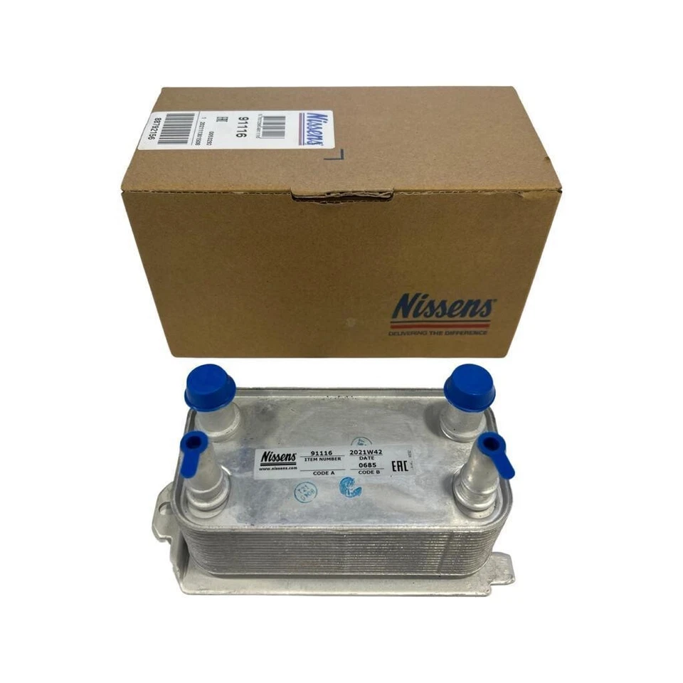 Enfriador de aceite JAGUAR XF XFR XJR XK XKR XE F tipo F ritmo TRANSMISIÓN NISSENS NUEVO Foto 1 de 1