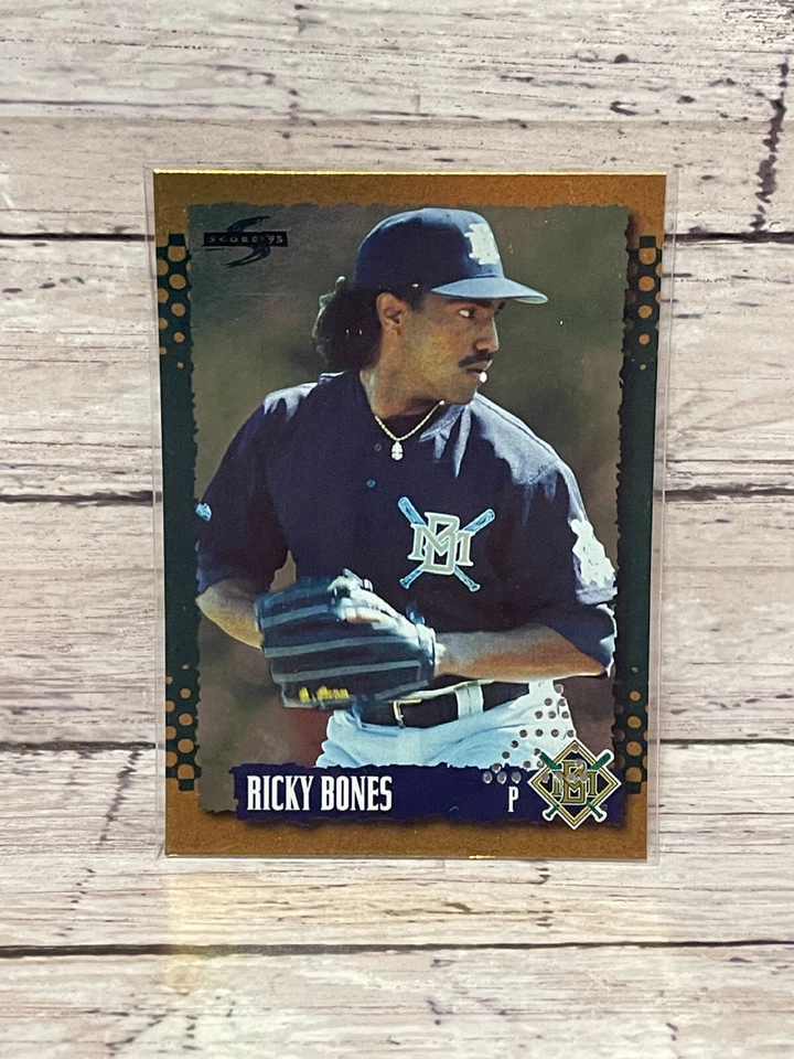 1995 Score Gold Rush Punched Redeemed #98 Ricky Bones - Image 1 of 2