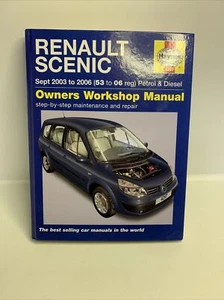 Renault Scenic (Petrol & Diesel) Haynes Workshop Manual, 2003 - 2006 * - Picture 1 of 10