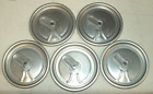 5 Zip Top lids for Beer or Soda Cans - Lift Tab & Pull - Pat Pend