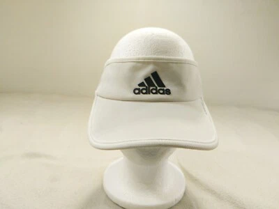 Adidas Visera Blanca Talla Única Ajustable Golf Correa Elástica Sombrero Gorra Para Hombres Foto 1 de 4