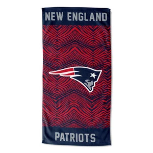 Northwest NFL New England Patriots State Line Beach Towel, 30x60 - Picture 1 of 2