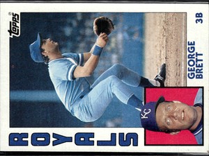 1984 Topps Super #13 George Brett NA EX-NM