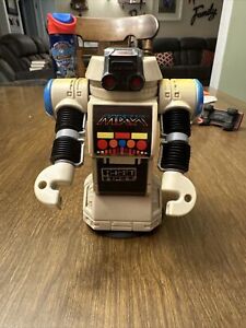 1984 Vintage Ideal Robo Force MAXX STEELE THE LEADER Complete Warrior Robot Toy