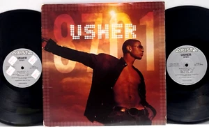 Usher - 8701 2LP 2001 US ORIG Promo Gold R&B Gerald Levert Keith Sweat LSG Ne-Yo - Picture 1 of 6