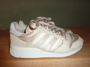 Adidas W ZX 500 GW0174 Damen Sneaker Beige Satin EUR 40 2/3 - Bild 1 von 7