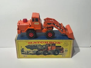 Pala de carga tractor Matchbox Lesney tamaño king K-3 Hatra, en caja, original. - Imagen 1 de 15