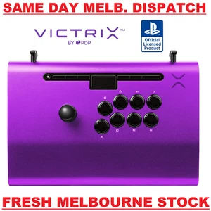 Victrix Pro FS Playstation Arcade Fight Stick Controller for PS5 PS4 PC - PURPLE - Picture 1 of 7