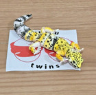 Bandai Leopard Gecko High Yellow Action Figure ADVANCE Gashapon Ikimono