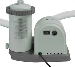 Intex Cartridge 28636BS 1500 GPH Pool Filter Pump for 18â² Pools - Picture 1 of 3