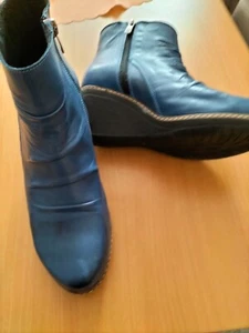 Stiefelette Andrea Conti blau 38 - Bild 1 von 3