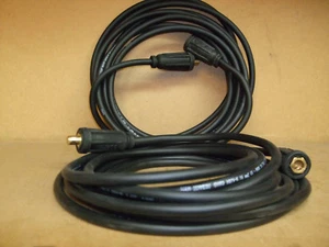 Prolunghe manuali in metallo per saldatura ad arco set 5 metri 10-25 piccoli raccordi dinse - Foto 1 di 1