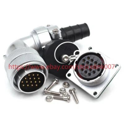 IP67 16pin waterproof connector WF28 male female connector,Power Cable Connector - Image 1 of 4