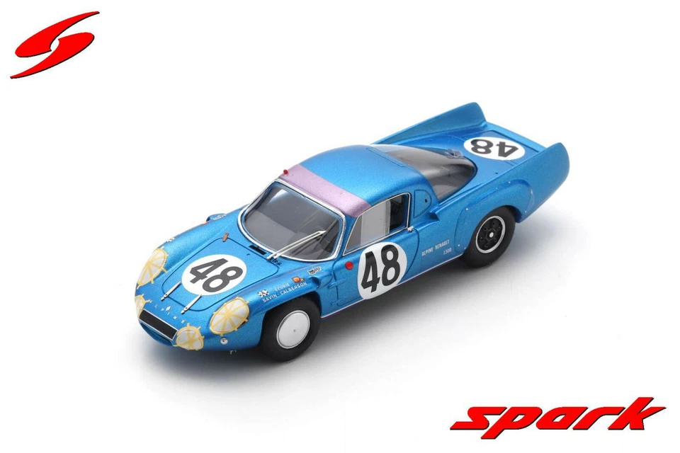 Spark 1/43 Alpine A210 #48 12th 24H Le Mans 1967 S5689 - Immagine 1 di 1