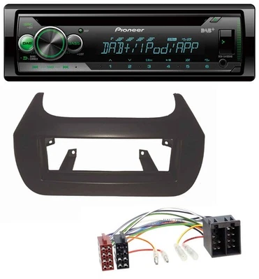 Pioneer USB MP3 DAB AUX CD Autoradio für Citroen Nemo Fiat Fiorino Qubo Peugeot - Bild 1 von 4