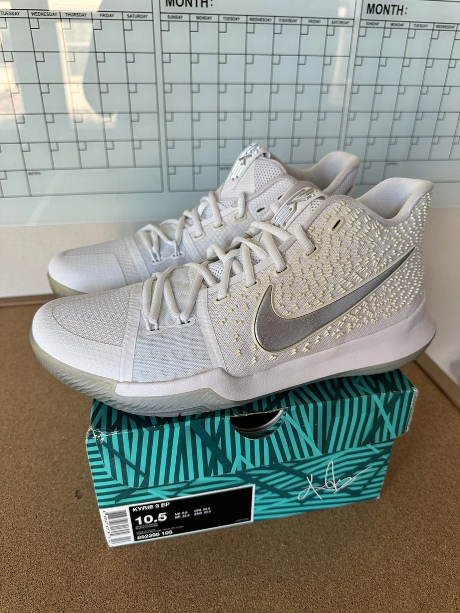 Nike Kyrie 3 EP White Chrome for Sale | Authenticity Guaranteed | eBay