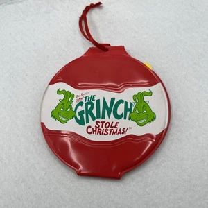 Dr Seuss Come il Grinch Stole Decorazione Natalizia in Vinile Wendys Liste Presenti - Foto 1 di 5