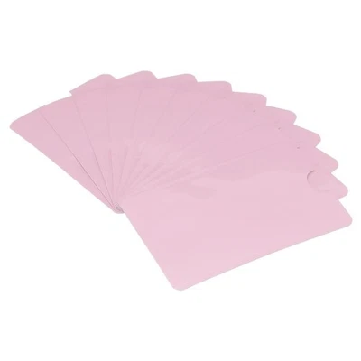 Fundas protectoras para tarjetas de crédito con bloqueo RFID soporte NFC rosa 15 piezas - Imagen 1 de 4