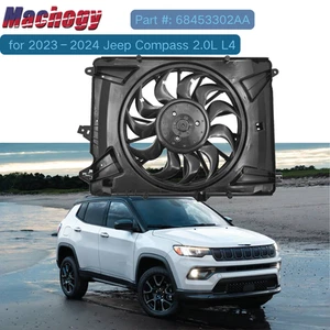 Ventilador de refrigeración del radiador 68453302AA adecuado para Jeep Compass 2023-2024 4 puertas 2,0 L L L4 - Imagen 1 de 18