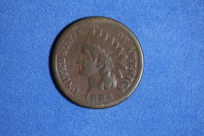 Estate Find 1884 - Indian Head Cent #K57129 - Image 1 of 2