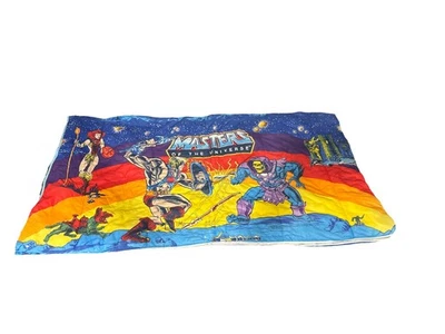 Saco de dormir vintage anos 80 Masters of the Universe He-Man Skeletor. Quase não usado. - Imagem 1 de 4