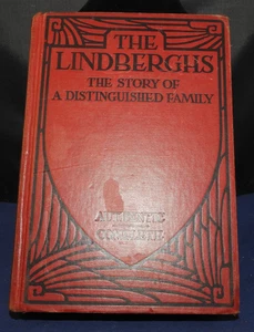 Vintage 1935 Book, The Lindberghs, the story of a distinguished family - Picture 1 of 10