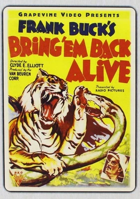 Bring Em Back Alive (1932) (DVD) Frank Buck (US IMPORT) - Image 1 of 3