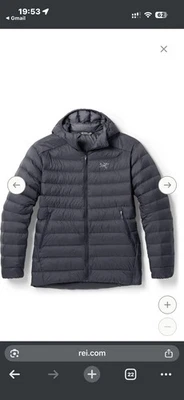 Sudadera con capucha Arc'teryx Cerium para hombre grande negra 2023 agotada Foto 1 de 4