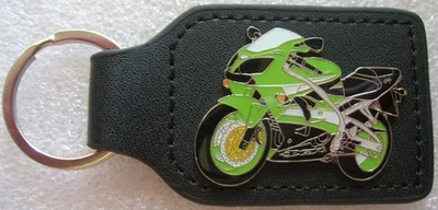 Schlüsselanhänger Kawasaki ZX-9 R / ZX9R Modell 2002 grün green Art. 0843 - Bild 1 von 4