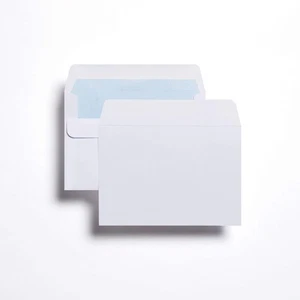 C6 White Self-Seal Envelopes – 114x162mm, 80GSM, Eco-Friendly (50 Pack) - Picture 1 of 6