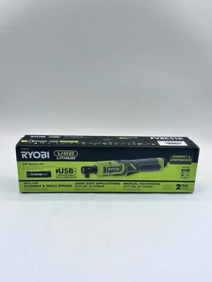 Ryobi 3.8 Ratchet Kit Power Tool - Green - Image 1 of 2