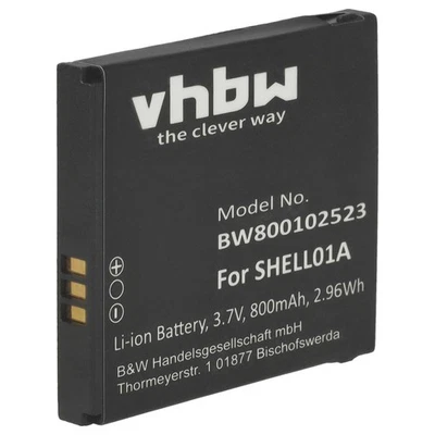 Batería reemplaza Doro SHELL01A 800mAh 3,7V - Bild 1 von 4