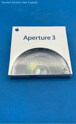 NUEVO EN CAJA SOFTWARE de edición y gestión de fotos Apple Aperture 3 para MAC, sellado Foto 1 de 3