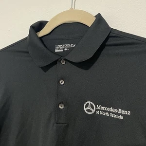 Camisa polo de golf Nike bordada para concesionario Mercedes talla grande logotipo uniforme - Imagen 1 de 7