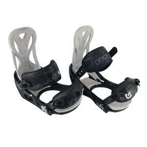 Burton Mission Smalls Snowboard Bindings Unisex Kids Black Small - Picture 1 of 4