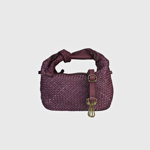 Bolso Italia Cuero Trenzado Vintage Italia Hombro Lavado Trenzado Izumi 7 - Imagen 1 de 15