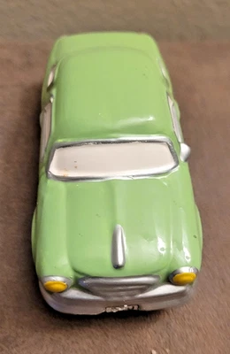 Accesorio Navidad Studebaker Village verde porcelana cerámica años 50 Foto 1 de 4