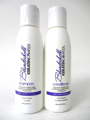 Keratin Complex Blonde Shell Shampoo 3 Oz & Conditioner 3 Oz Set of 2 - Image 1 of 2