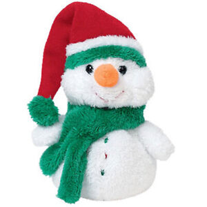 TY Jingle Beanie Baby - MELTON the Snowman (4.5 inch) - MWMTs Ornament Holiday