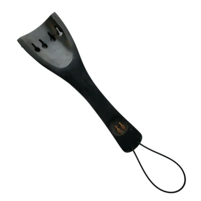 3/4 Upright Bass tailpiece Natural Ebony 4 String Bass parts with tail gut - Image 1 of 4