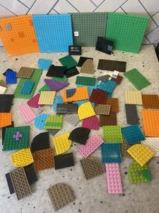 Lego Konvolut gemischte Farben Grundplatten City Stadt Mehrfarbig - Bild 1 von 10