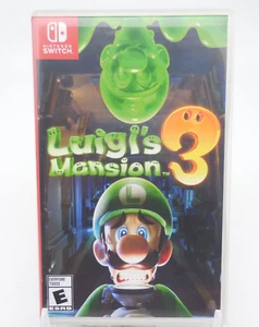 Auténticas ilustraciones de repuesto y estuche LUIGI'S MANSION 3 (Nintendo Switch, 2019) - Imagen 1 de 4