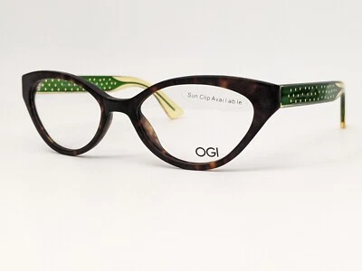 Monturas de gafas OGI Evolution 9201 1606: verde y marrón tortuga / 53-18-140 Foto 1 de 4