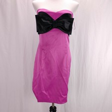 hot pink prom dress short