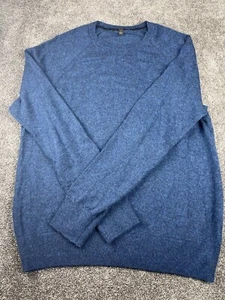 Banana Republic Sweater Adult L Large Blue Long Sleeve Crew Neck Lightweight - Picture 1 of 9